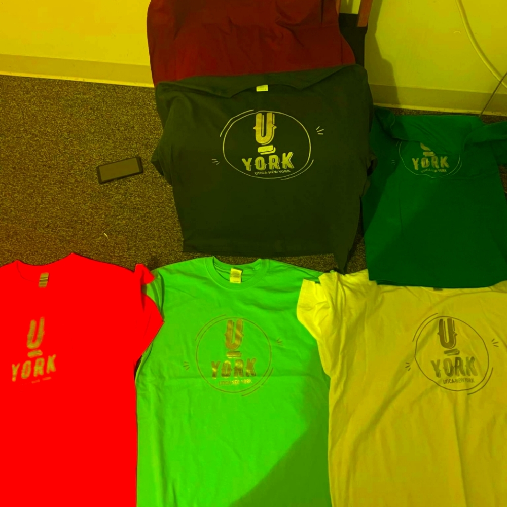 U York t shirts